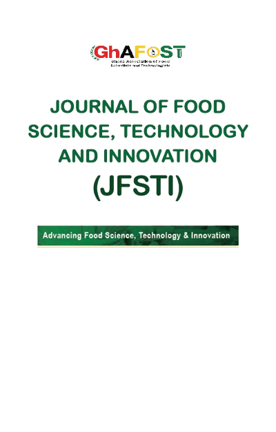 JFSTI - Journal of Food Science, Technology and Innovation